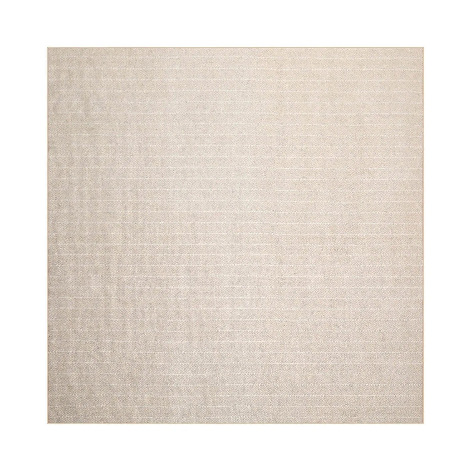 LoomBloom Multi Size Beige Hand Tufted Contemporary Berber Herringbone New Zealand Wool Oriental Area Rug